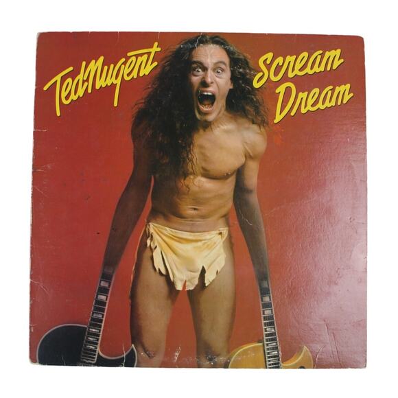 Ted Nugent – Scream Dream Vinyl Record (1980, Epic FE 36404) Rock LP Plays Well - Picture 1 of 8